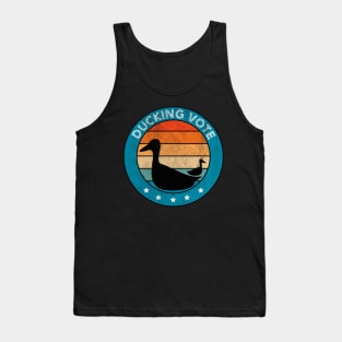 Ducking Vote Distressed Tank Top